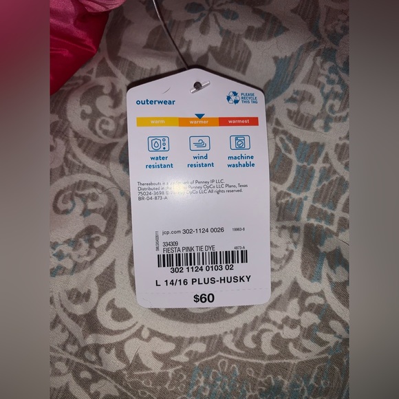 Girls Puffer Jacket - Picture 3 of 4